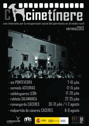 cartel CINETINERE A3 GENERAL