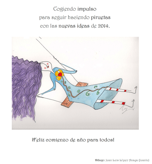 Feliz 2014 Dibujo: Juanlu